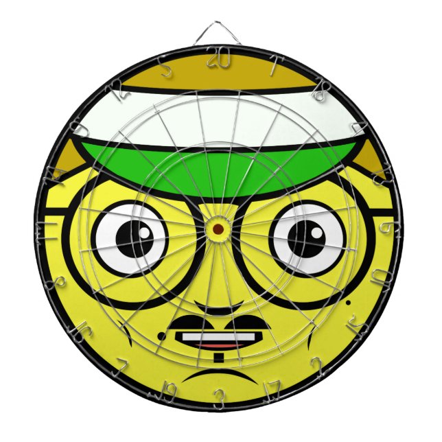 Office Face Dart Board (Front)