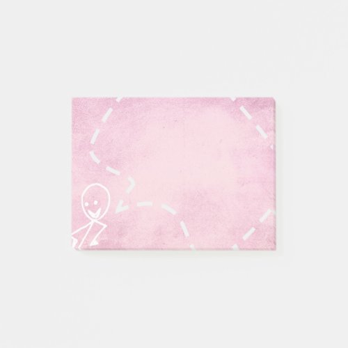 Office Family Stick Chalboard Pink Funny Post_it Notes