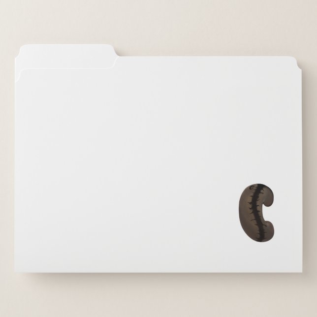 Office folder with a twist of coffee (Front Left)