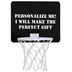 Office, gift idea, custom, template, personalized mini basketball hoop
