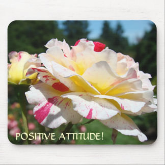 OFFICE GIFT Mousepad POSITIVE ATTITUDE! Roses
