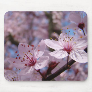 OFFICE GIFTS Mousepad PINK BLOSSOMS FLOWERS