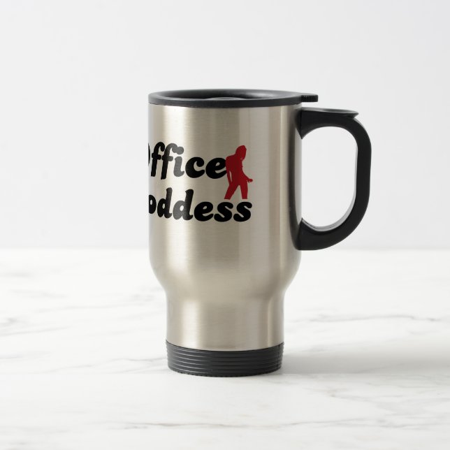 office goddess travel mug (Right)