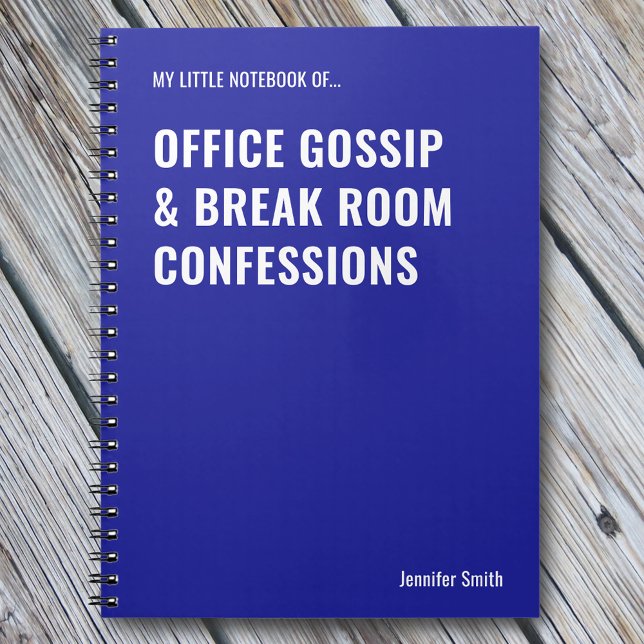 Office Gossip Workplace Notebook (Creator Uploaded)