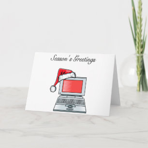 Office Greetings (Computer) Holiday Card
