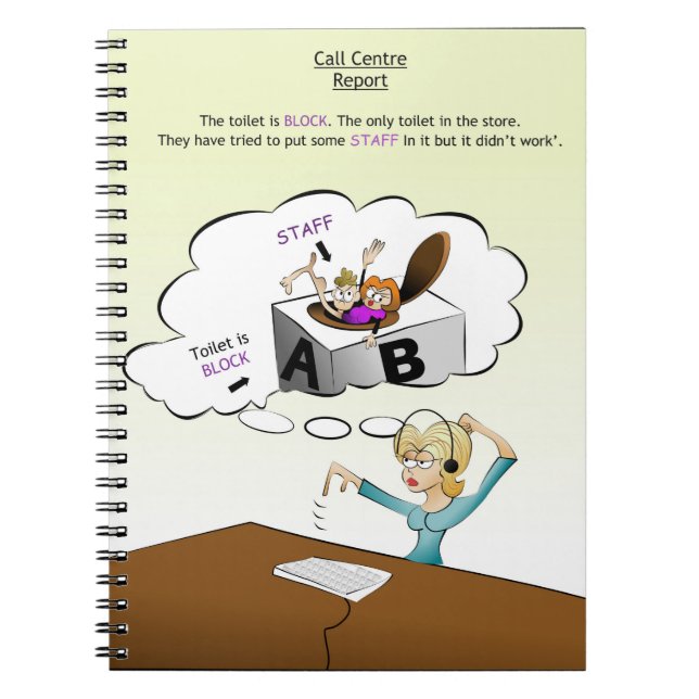 Office Humor - Notebook (Front)