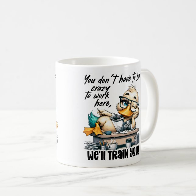 Office Humour Coffee Mug (Front Right)