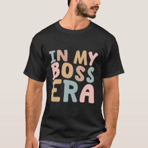 Office Leader Chief Manager Vibes Bossy Humor Sarc T-Shirt
