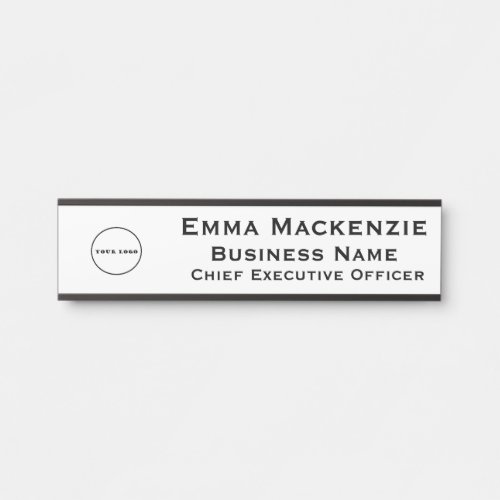 Office Logo Business Hanging Door Sign Name Plate