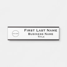 Office Door Signs Zazzle