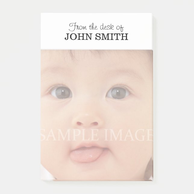 Office logo photo | Personalize Post-it Notes (Front)