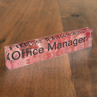 office manager desk name plates | zazzle office manager desk name plates | zazzle