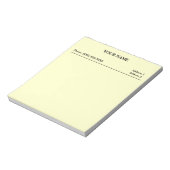Office Memo Pad (White) (Rotated)