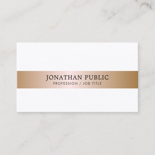 Office Modern Stylish Director Manager Luxury Business Card