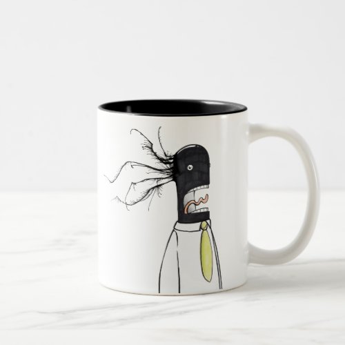 Office Monster 1 Two_Tone Coffee Mug