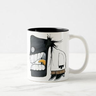 Office Monster 3 Two-Tone Coffee Mug