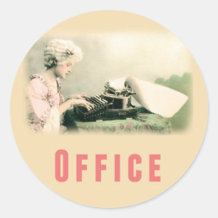 Office Moving Box Sticker Label