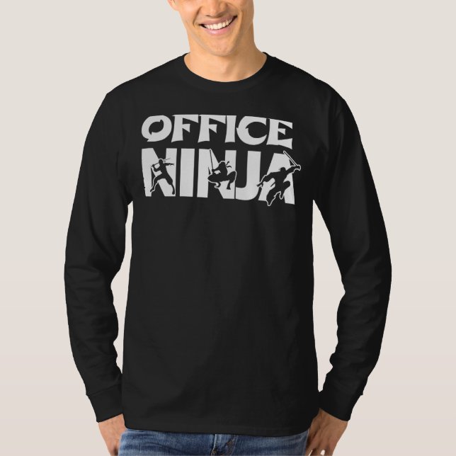 Office Ninja Co Worker T-Shirt (Front)