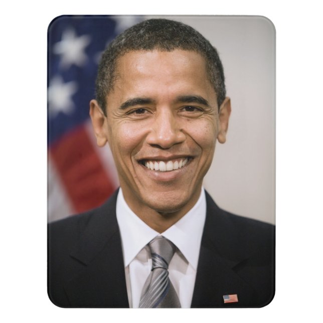 Office of the President Elect Barack Obama Door Sign (Contemporary Vert)