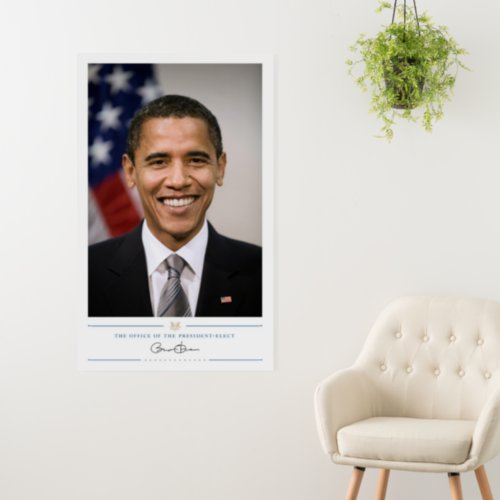 Office of the President Elect Barack Obama Foam Board