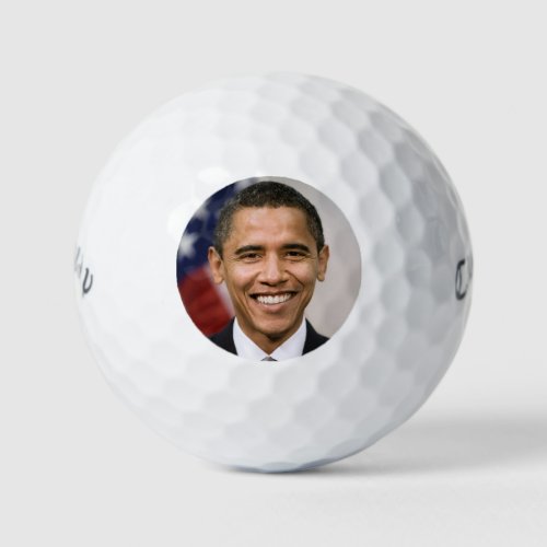 Office of the President Elect Barack Obama Golf Balls