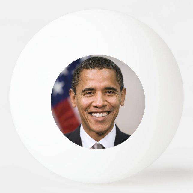 Office of the President Elect Barack Obama Ping Pong Ball (Front)