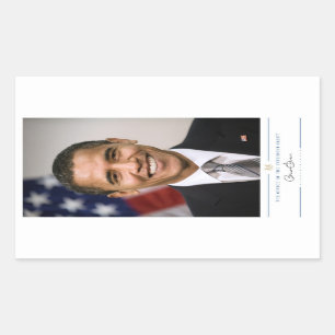 Office of the President Elect Barack Obama Rectangular Sticker