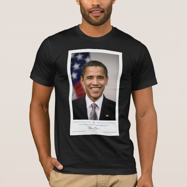 Office of the President Elect Barack Obama T-Shirt (Front)