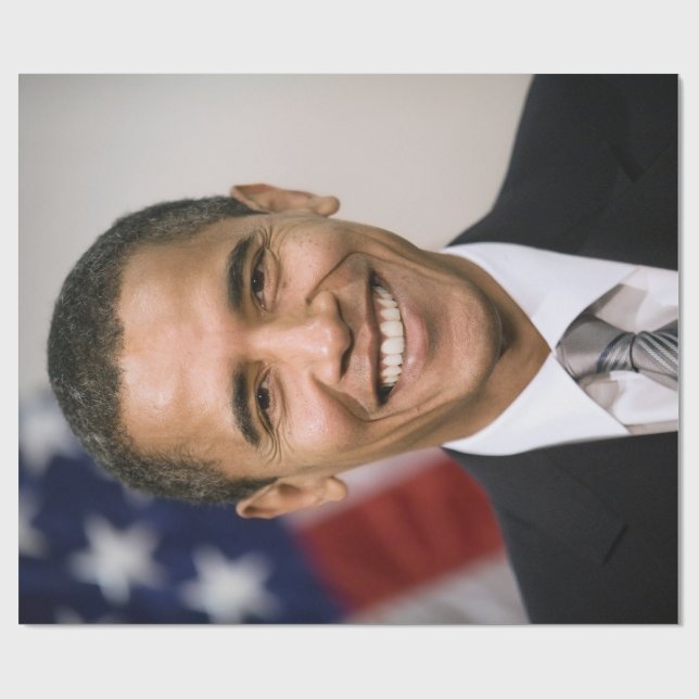 Office of the President Elect Barack Obama Wrapping Paper (Flat)