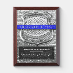 Office of the Year Award Plaque