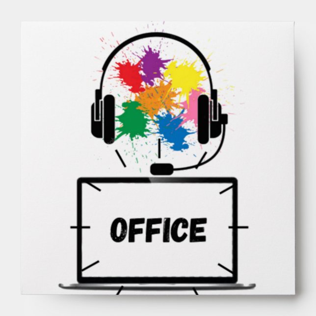 Office or work station. envelope (Front)