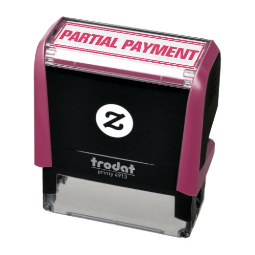 OFFICE PARTIAL PAYMENT SELF_INKING STAMP