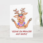 Office Party Holiday Card at Zazzle