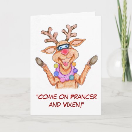 Office Party Holiday Card