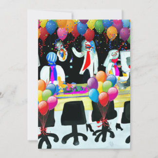 Office Party Holiday Card