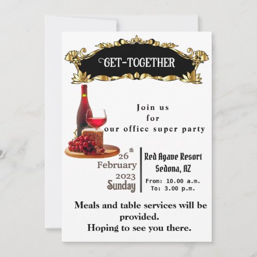 Office party invitation