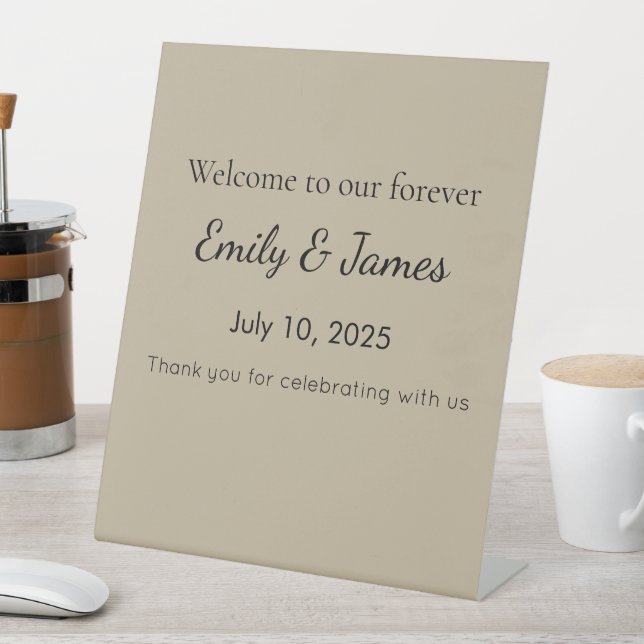 Office Pedestal Sign – Bold Custom Display (In SItu)