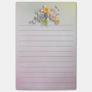 Office - Pretty Spring Florals Post-it Notes