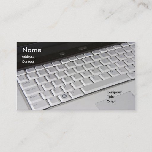 Customizable Office Profile Card Business Card Templates