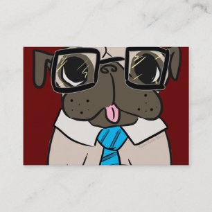 Office Pug Business Card