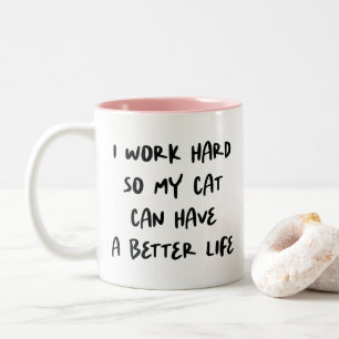 Office Quote Funny Two-Tone Coffee Mug