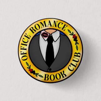 Office Romance Book Club Badge Button