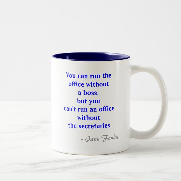 Office Secretary Quote Mug