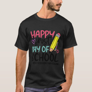 Office Secretary Squad Happy First Day Of School T-Shirt