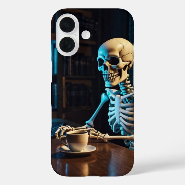 Office Skeleton Case-Mate iPhone Case (Back)