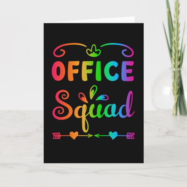 Office Squad Card (Front)