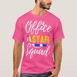 Office Staff Squad Matching Group Back To School C T-Shirt