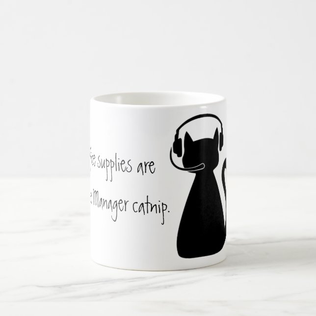 Office Supplies are Stage Manager Catnip Coffee Mug (Center)