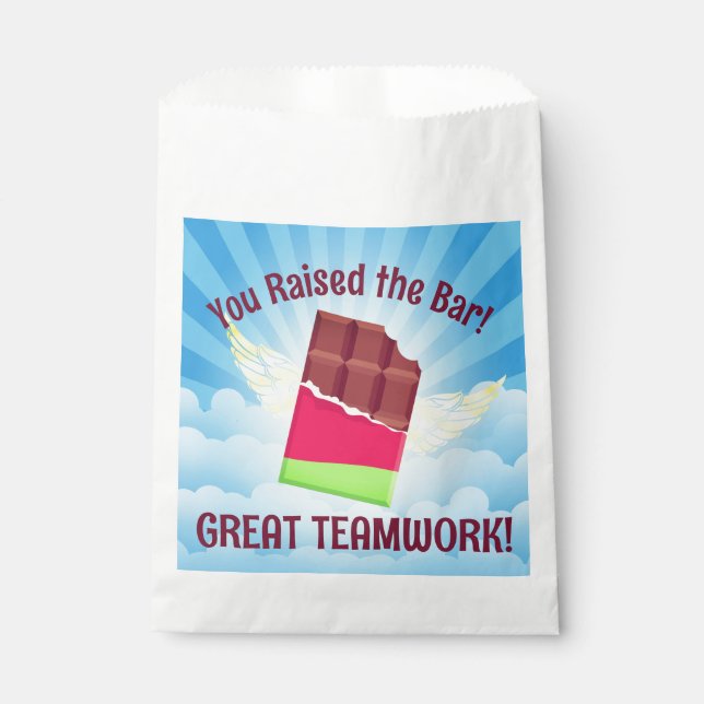 Office treats candy bar employee incentive reward favor bag (Front)