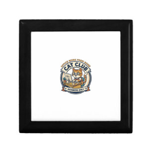 Office Work From Home Cat Cat Lover Gift - Office Box